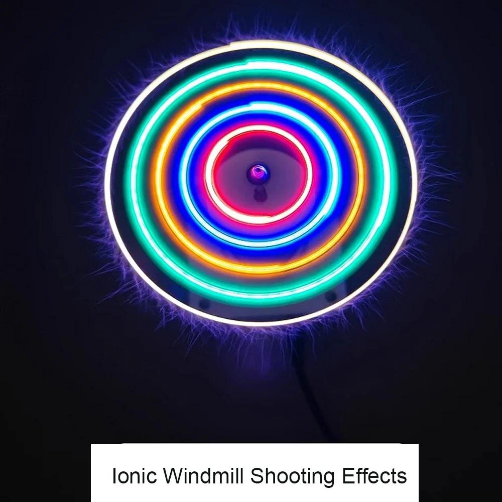 PLLSSTC tesla coil plasma speaker music high-power 30cm arc plasma windmill light up without wire PLLSSTC tesla coil plasma speaker music high-power 30cm arc plasma windmill light up without wire