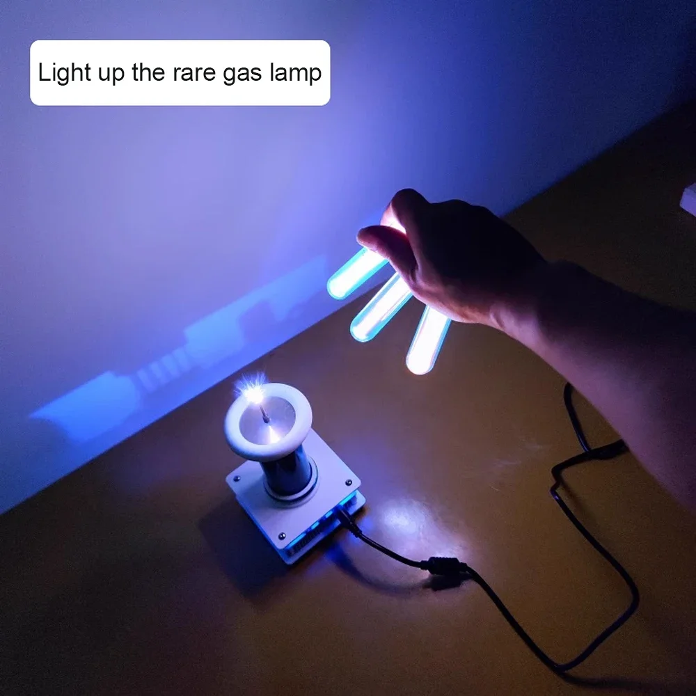 PLLSSTC tesla coil plasma speaker music high-power 30cm arc plasma windmill light up without wire PLLSSTC tesla coil plasma speaker music high-power 30cm arc plasma windmill light up without wire