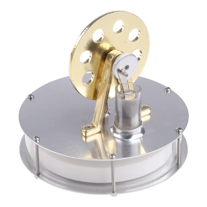 Low Temperature Stirling Engine Motor Steam Heat Electricity Generator Machine Education Model Toy Kits