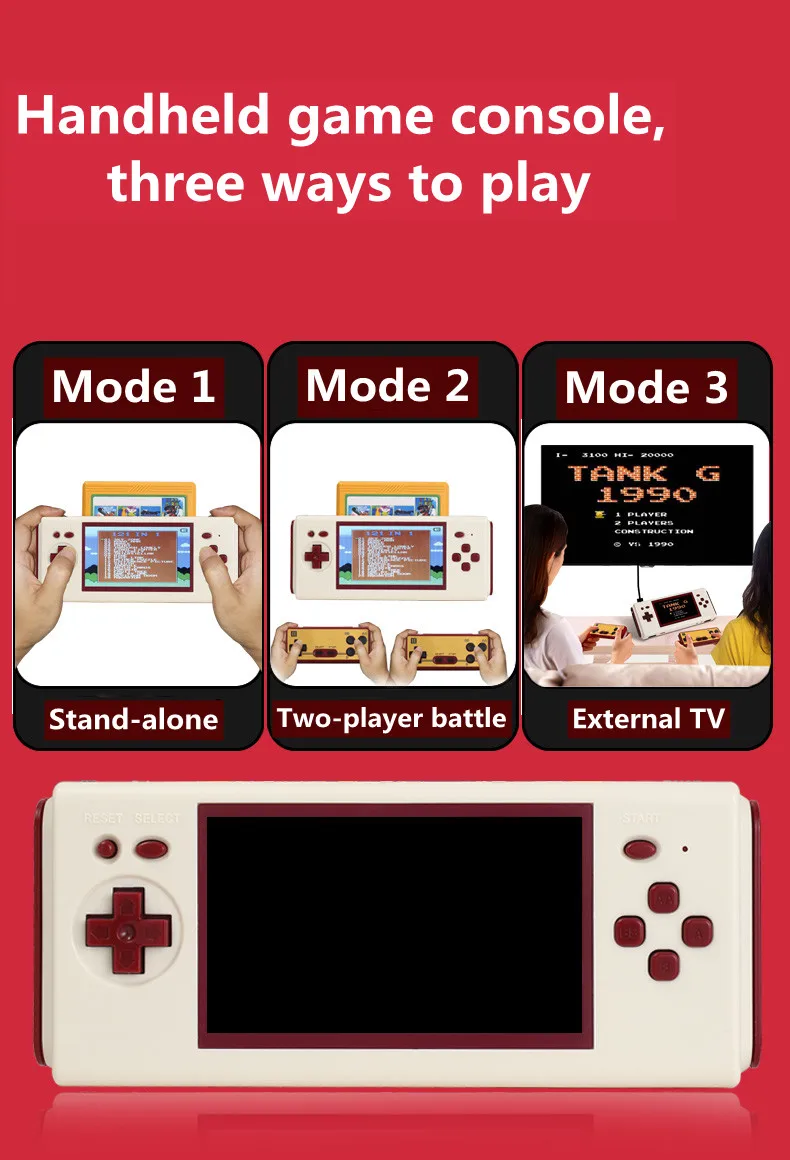 Support nes cartridge/ handheld game consoles(buit-in 88 games) inserted card/ screen handheld game machine Board Game