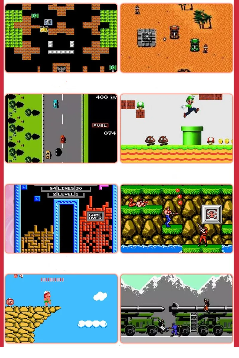 Support nes cartridge/ handheld game consoles(buit-in 88 games) inserted card/ screen handheld game machine Board Game