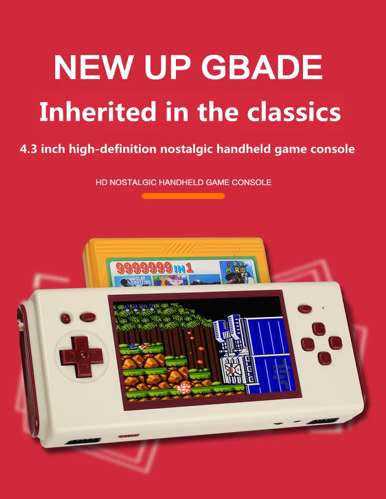 Support nes cartridge/ handheld game consoles(buit-in 88 games) inserted card/ screen handheld game machine Board Game