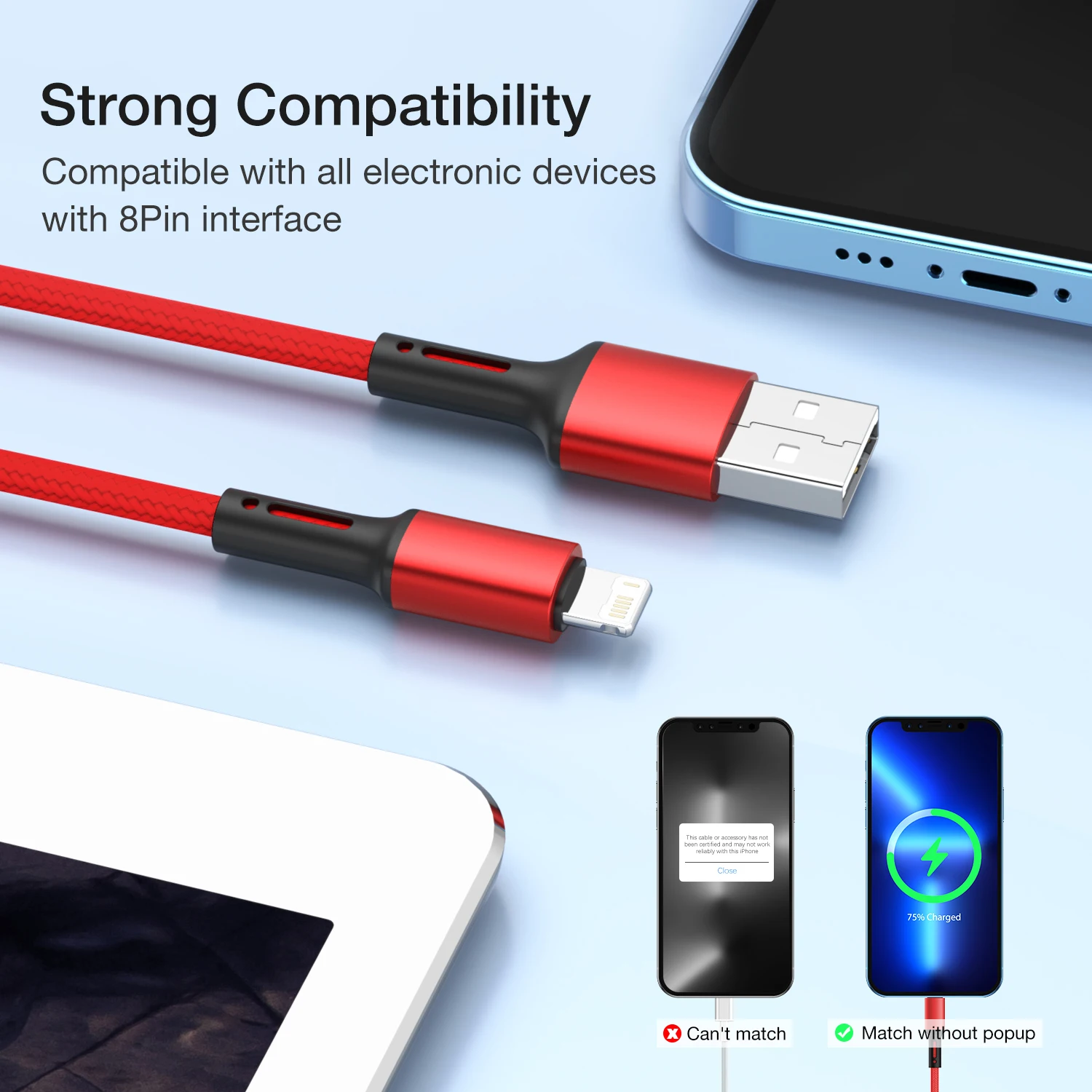 Quick Charge USB Cable For iPhone 13 12 11 Pro X Max 6 6s 7 8 Plus Apple iPad Origin Lead Mobile Phone Cord Data Charger Wire 3m Quick Charge USB Cable For iPhone 13 12 11 Pro X Max 6 6s 7 8 Plus Apple iPad Origin Lead Mobile Phone Cord Data Charger Wire 3m