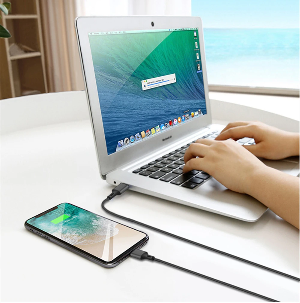 Quick Charge USB Cable For iPhone 13 12 11 Pro X Max 6 6s 7 8 Plus Apple iPad Origin Lead Mobile Phone Cord Data Charger Wire 3m