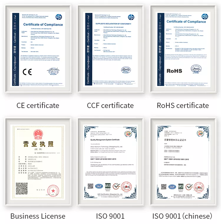 HFS-10 Geiger counter Nuclear Radiation Detector X-ray Beta Gamma Detector Geiger Counter Dosimeter Lithium battery