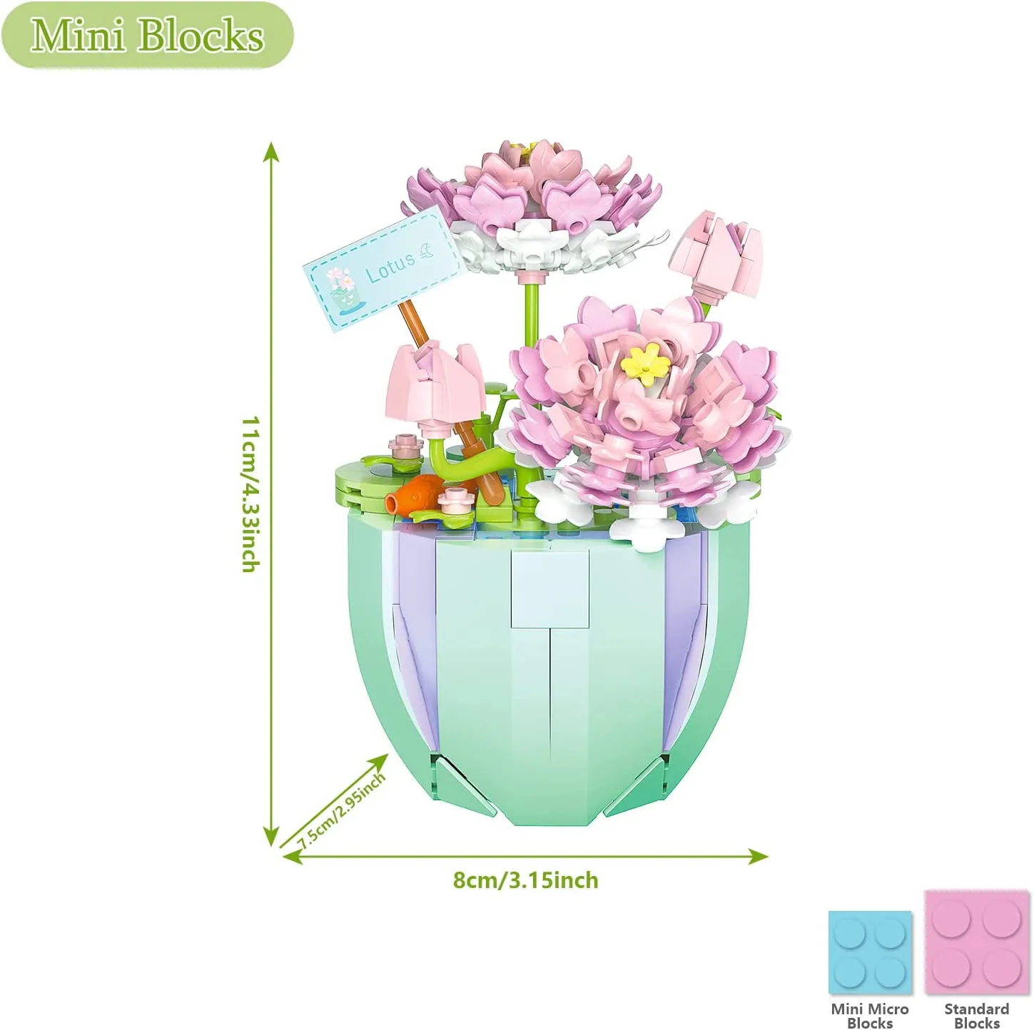 LOZ Flower Bouquet Building Blocks Kit DIY Flowers Block Toys Set Valentine's Day Rose Bricks Set Gift for Girls Friends adults LOZ Flower Bouquet Building Blocks Kit DIY Flowers Block Toys Set Valentine's Day Rose Bricks Set Gift for Girls Friends adults