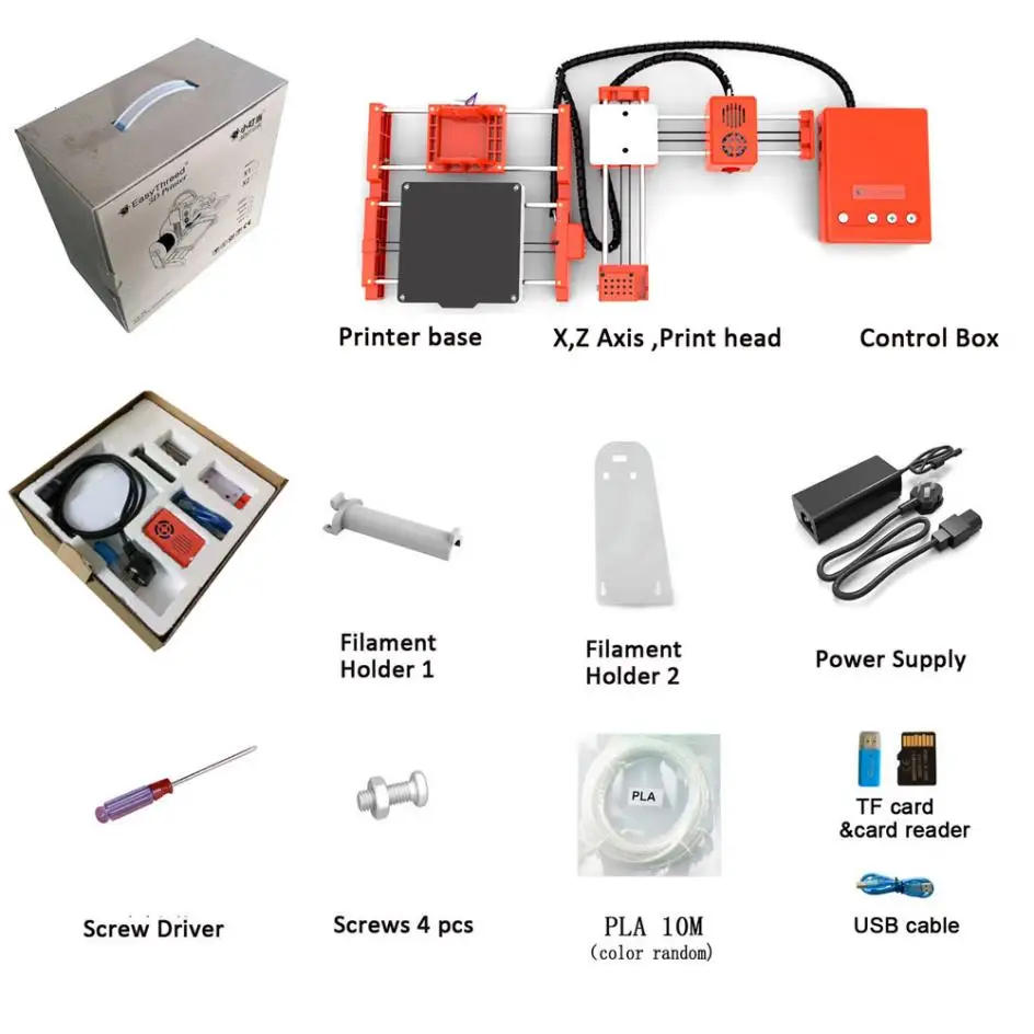 Top K7 X1 3D Printer Mini Desktop Printers Children Education Printing DIY Designer Model One-click Printing Small Impresora 3d Top K7 X1 3D Printer Mini Desktop Printers Children Education Printing DIY Designer Model One-click Printing Small Impresora 3d