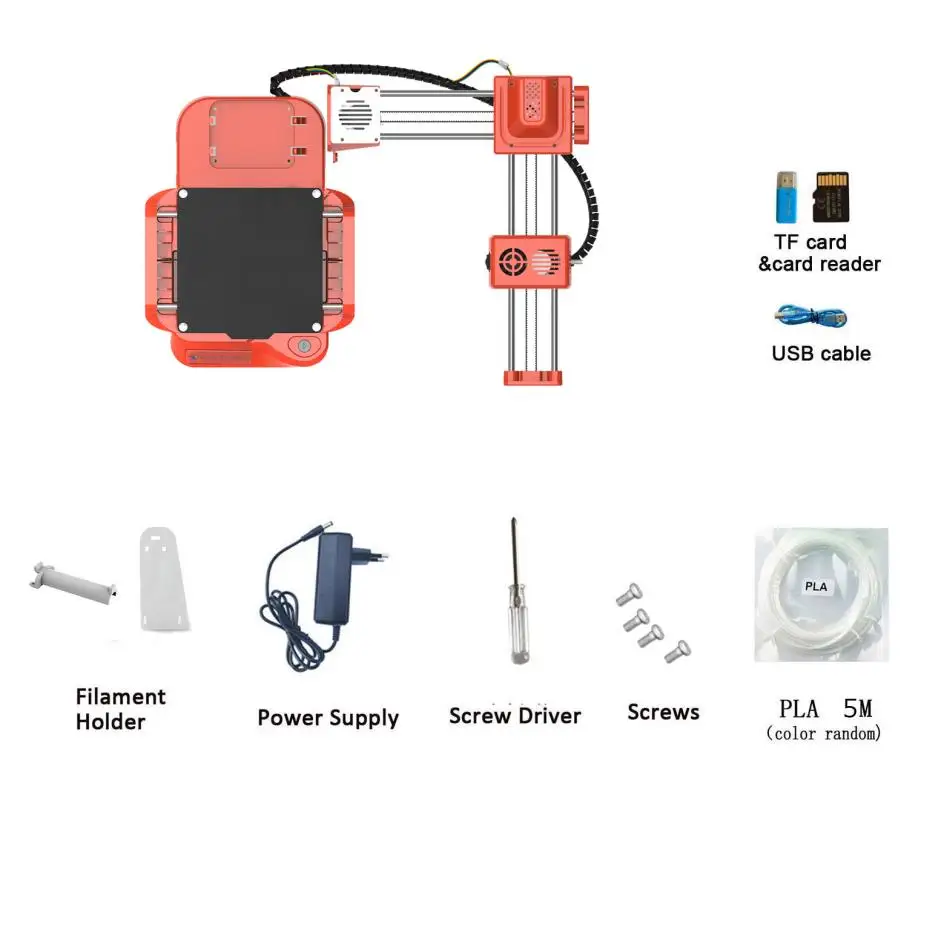Top K7 X1 3D Printer Mini Desktop Printers Children Education Printing DIY Designer Model One-click Printing Small Impresora 3d Top K7 X1 3D Printer Mini Desktop Printers Children Education Printing DIY Designer Model One-click Printing Small Impresora 3d
