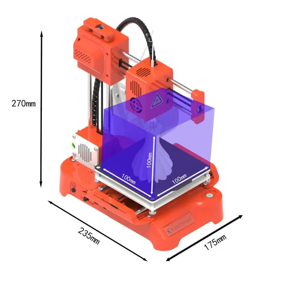Top K7 X1 3D Printer Mini Desktop Printers Children Education Printing DIY Designer Model One-click Printing Small Impresora 3d Top K7 X1 3D Printer Mini Desktop Printers Children Education Printing DIY Designer Model One-click Printing Small Impresora 3d