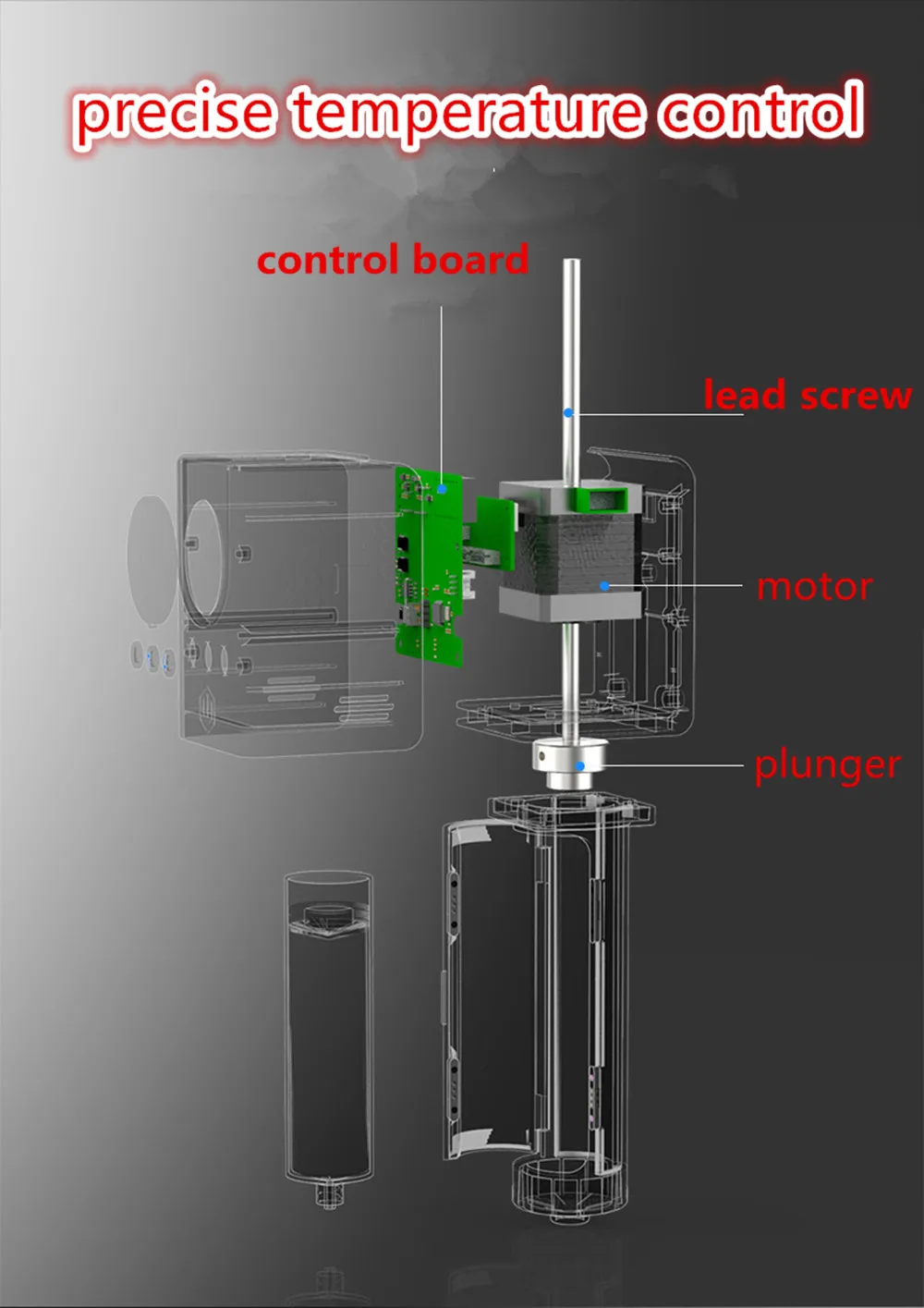 Chocolate 3d Printer 3d Extruder Modified Accessories High Precision 3d Printer Whole Machine Food Fdm Diy Kit Industrial Grade