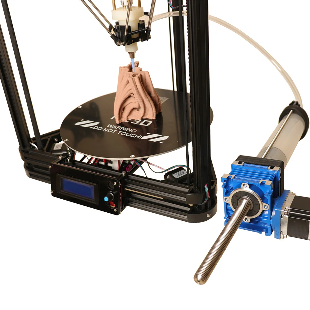 He3D large printing size reprap auto level K280 delta 3d printer kit single metal Extruder and heat bed support multi material He3D large printing size reprap auto level K280 delta 3d printer kit single metal Extruder and heat bed support multi material