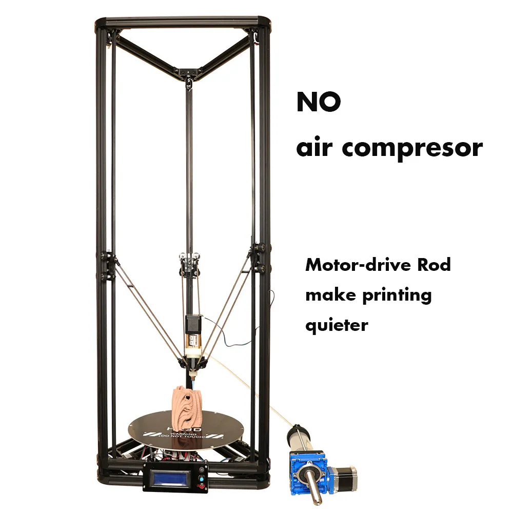 He3D large printing size reprap auto level K280 delta 3d printer kit single metal Extruder and heat bed support multi material He3D large printing size reprap auto level K280 delta 3d printer kit single metal Extruder and heat bed support multi material