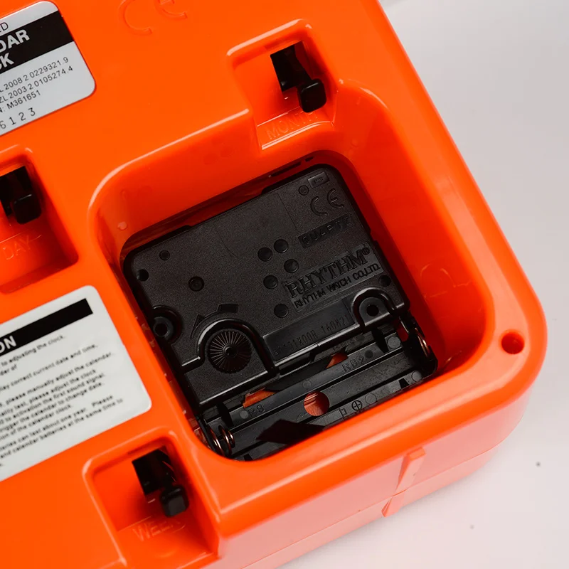 fartech 18cm mini flip clock stylish personalized office table clock