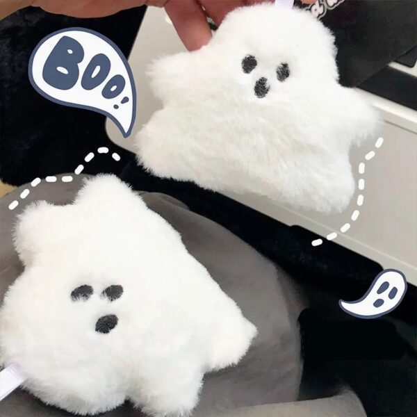 Ghost Plush Keychain (Halloween)