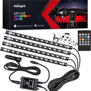 4pc Multicolor Interior LED Light Kit